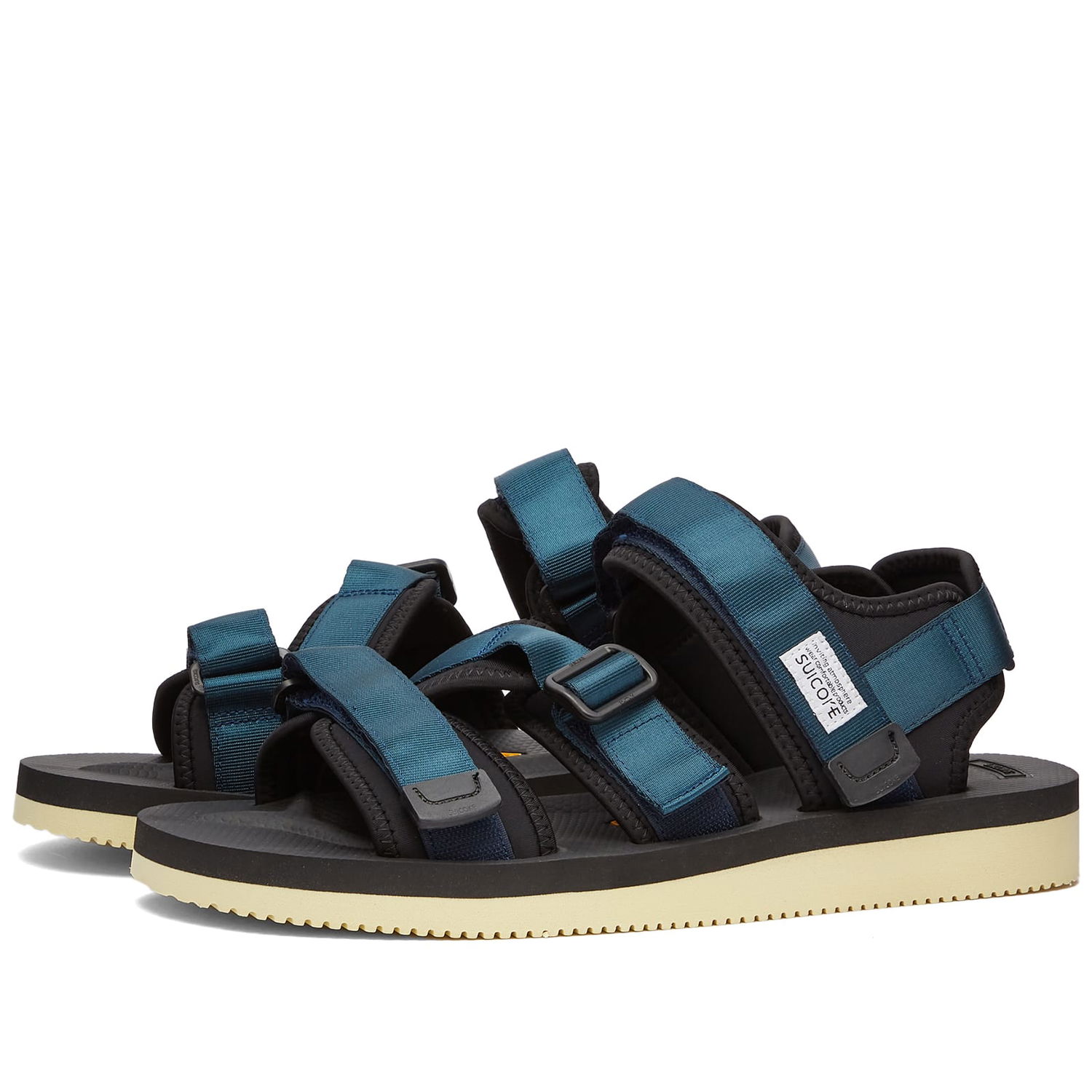 Кецове и обувки SUICOKE KISEE-V Sport Sandals Черно | OG-044V-002, 0