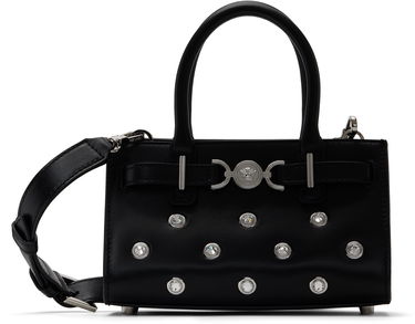 Дамска чанта Versace Versace Medusa '95 Crystal-Embellished Mini Bag Черно | 1015820_1A13490_1B00P, 0