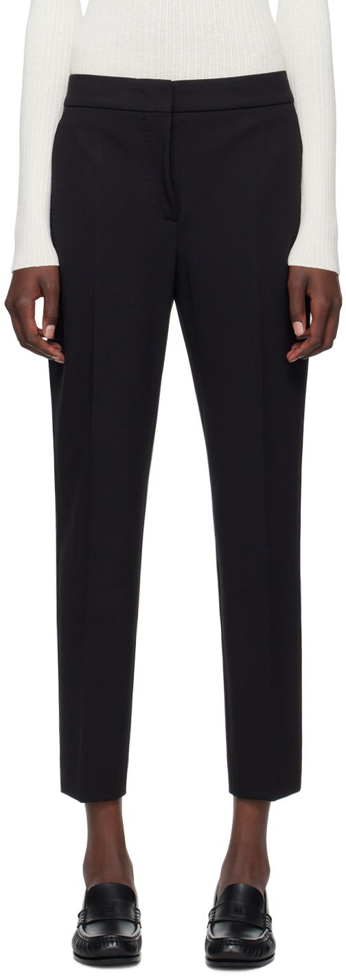 Панталони Max Mara Max Mara Women's Slim Fit Dress Trousers Черно | 2421786021, 0
