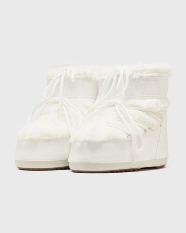 Кецове и обувки Moon Boot MB ICON LOW FAUX FUR Boots Бяло | 80D1409390.A002, 2