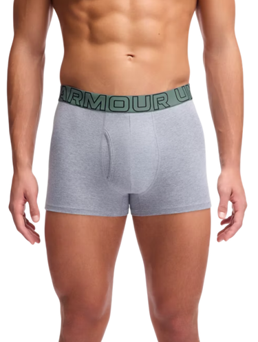 Боксерки Under Armour Under Armour SOLID 3in Boxer Shorts, 3-Pack Зелено | 1383891-035, 3