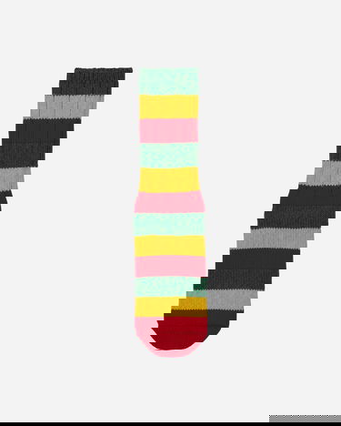 Чорапи KAPITAL Rainbowy Happy Heel Socks Многоцветен | EK-1365XS 1, 2