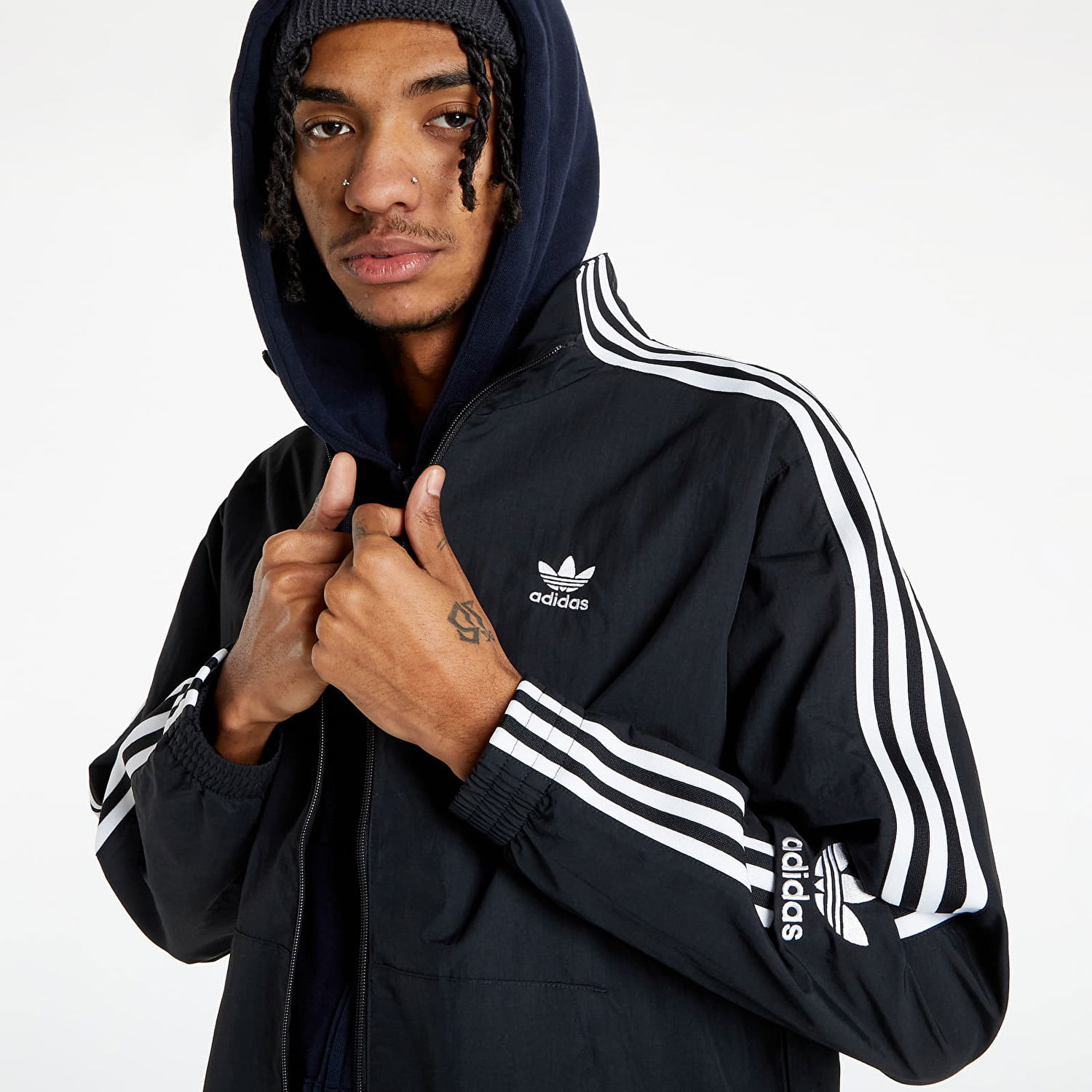 Ветровка adidas Originals Lock Up TT Черно | H41391, 1