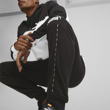 Спортни панталони Puma ESS BLOCK x TAPE Sweatpants TR Черно | 675172-01, 3