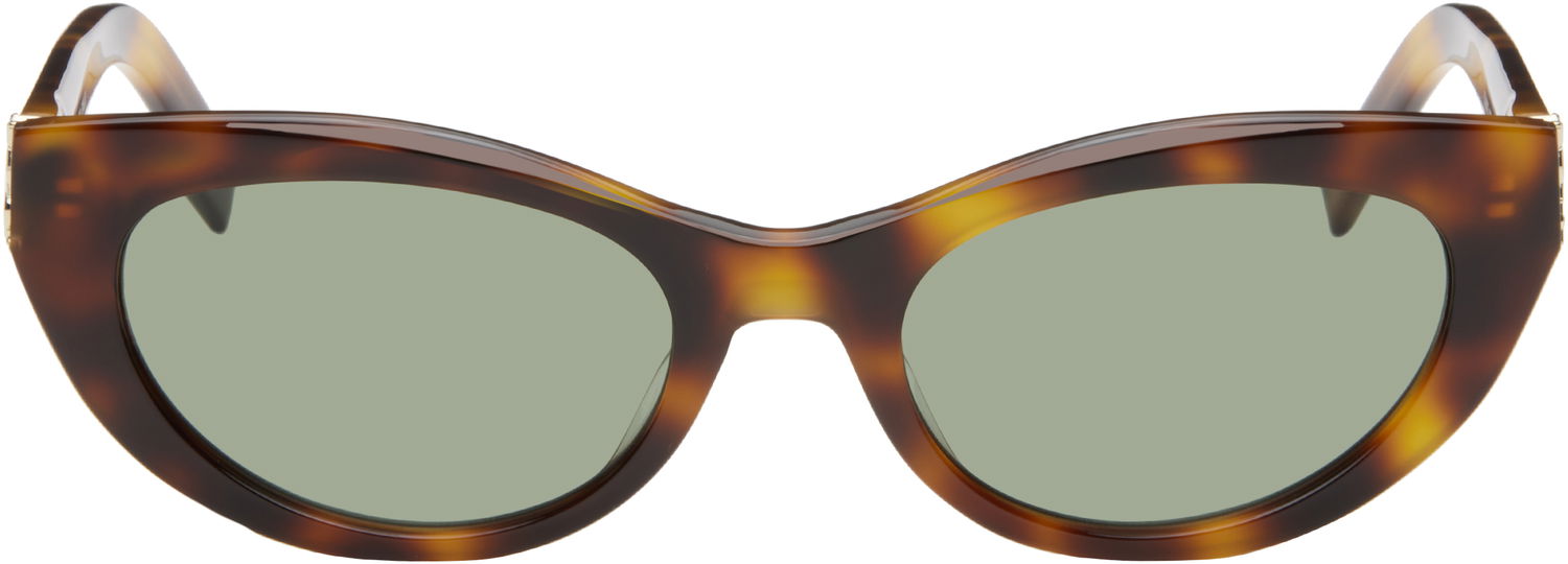 Слънчеви очила Saint Laurent Tortoiseshell SL M115 Sunglasses Кафяво | SL M115-003, 0