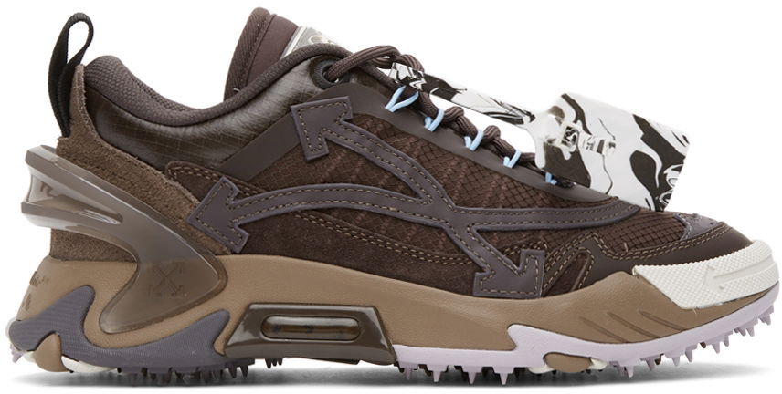 Кецове и обувки Off-White Brown Odsy 2000 Sneakers Кафяво | OMIA190F21FAB0016007, 0