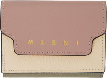 Портфейл Marni Marni Trifold Wallet Многоцветен | PFMO0125U1 LV520, 0