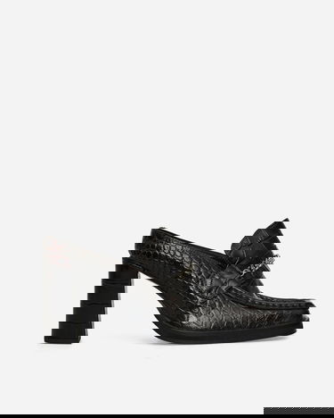 Аксесоари Martine Rose Square Toe Chain Loafer Mules Черно | 1065LE01710, 1