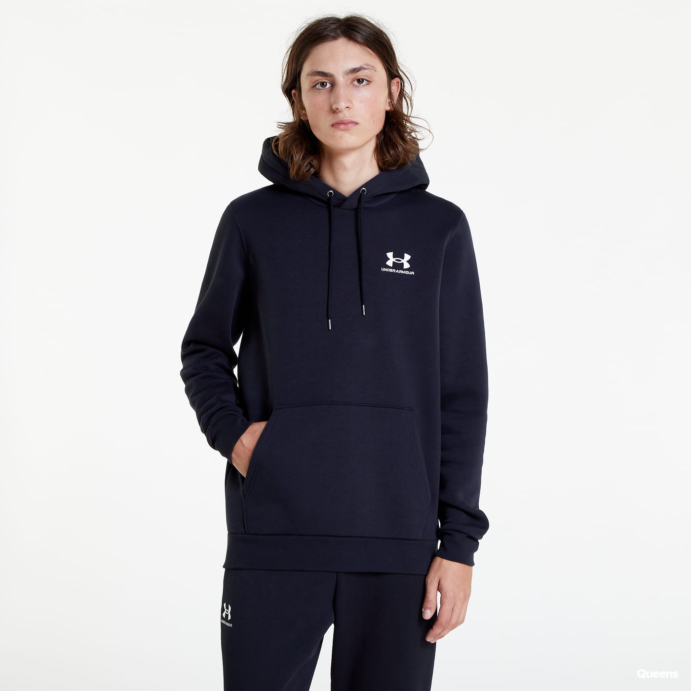 Суитчър Under Armour Essential Fleece Hoodie Черно | 1373880-001, 0