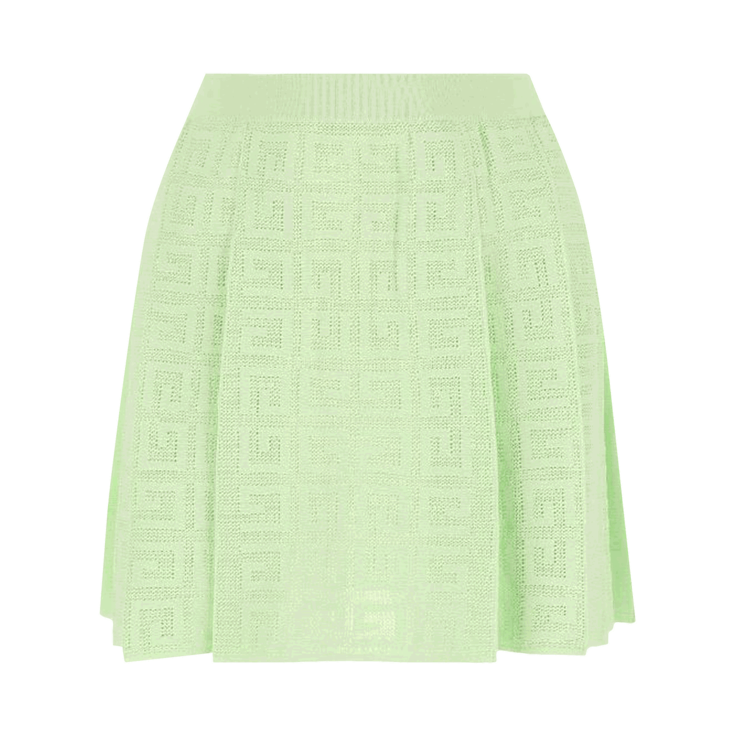 Пола Givenchy 4G Pleated Skirt Зелено | BW40LC4ZAQ 340, 0