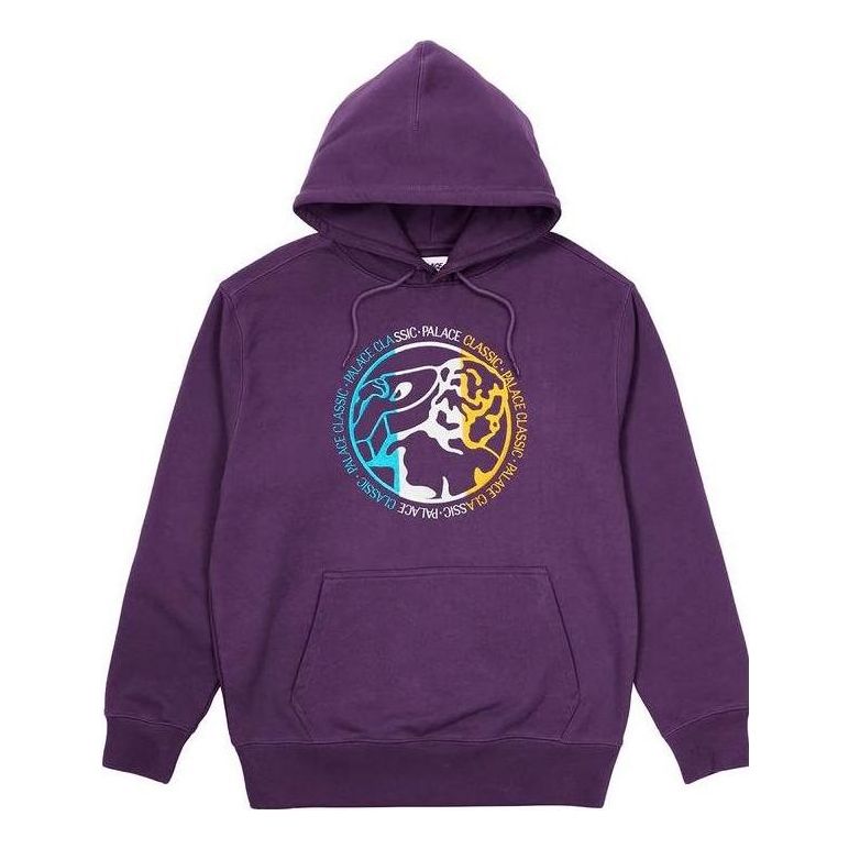 Суитчър Palace Classico Graphic Hoodie Лилаво | P22CS053