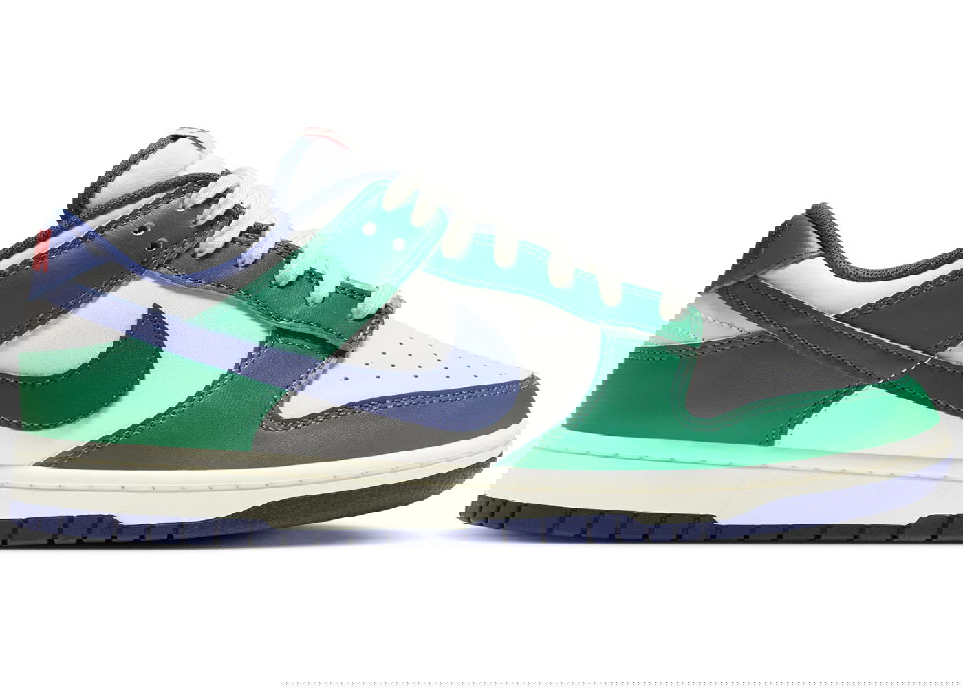 Кецове и обувки Nike Dunk Low Retro Gorge Green Deep Royal Blue Зелено | FQ6849-141, 0