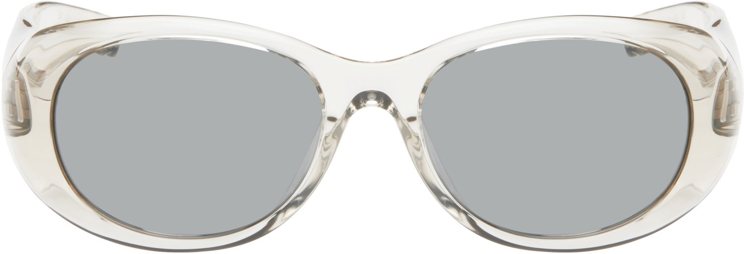 Слънчеви очила Saint Laurent Oval Sunglasses Сиво | SL 736-004, 0