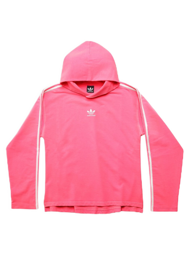 Суитчър Balenciaga adidas x No Rib Hoodie Розово | 723796TNVP55280