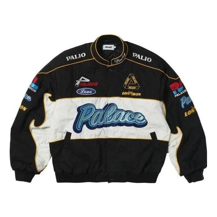 Яке бомбър Palace Fast Cotton Jacket Черно | P24JK010