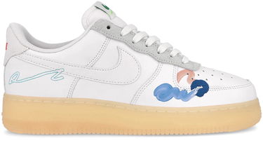 Кецове и обувки Nike Mayumi Yamase x Air Force 1 Flyleather "Earth Day" Бяло | DB3598-100, 1
