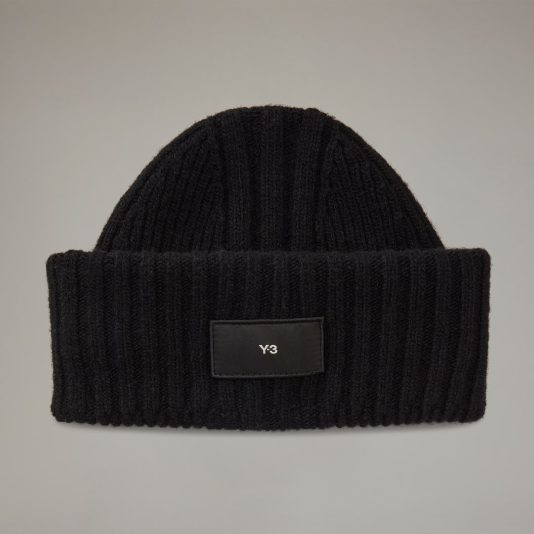 Шапка Y-3 Knitted Beanie Черно | IL6965, 1