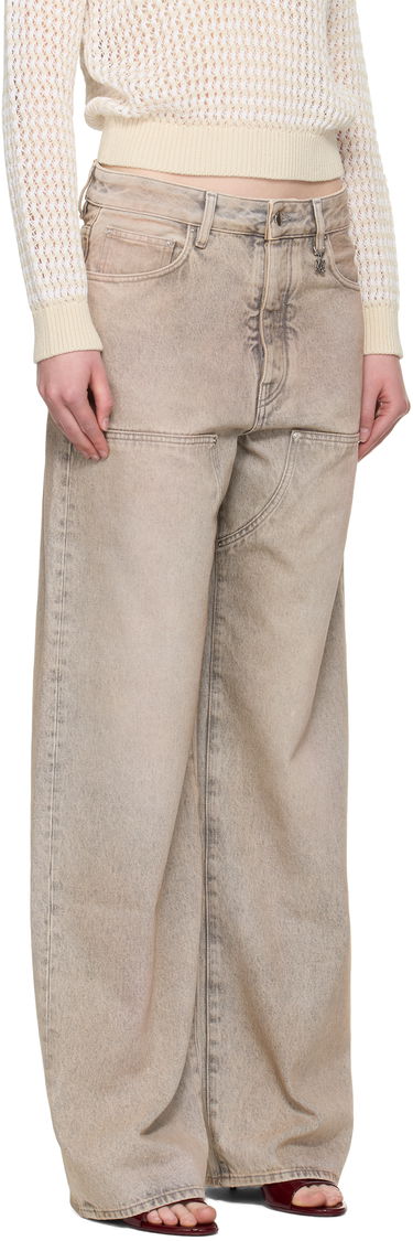 Дънки AMIRI AMIRI Carpenter Jeans Бежово | AWDNGH1023, 1