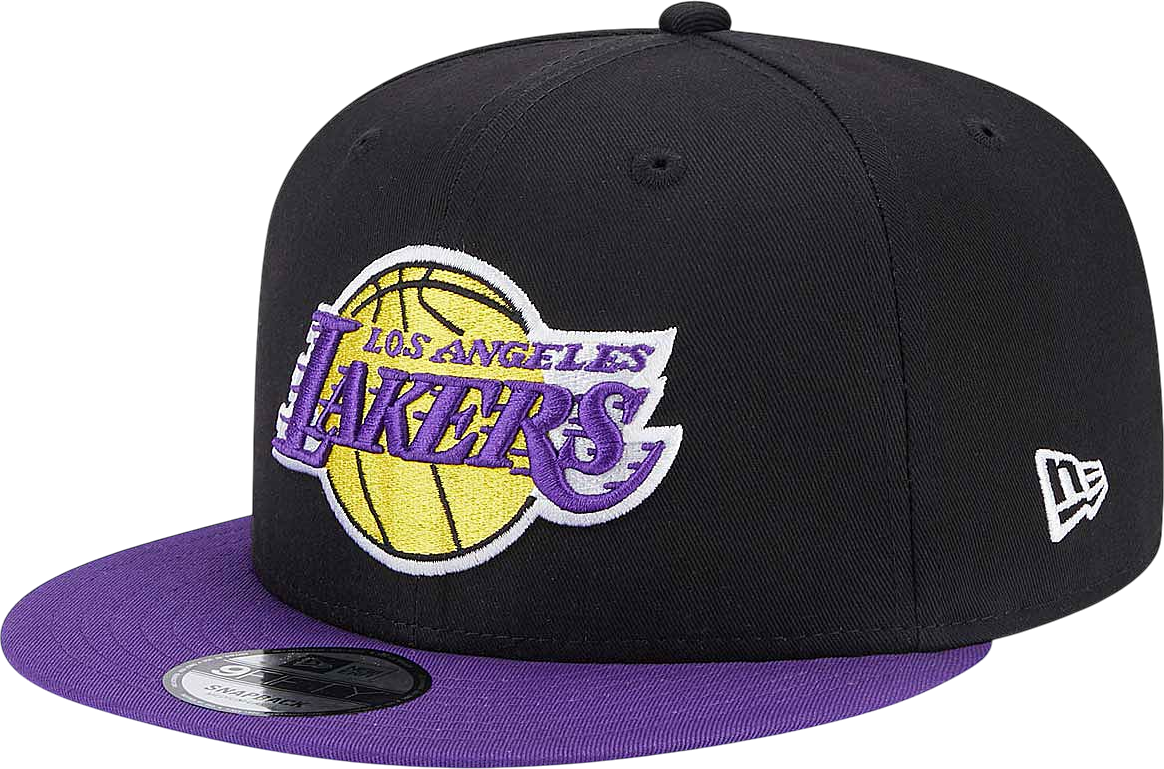 Шапка с козирка New Era Cap 9FIFTY Los Angeles Lakers NBA Side Patch Лилаво | 60364386-60364386, 0