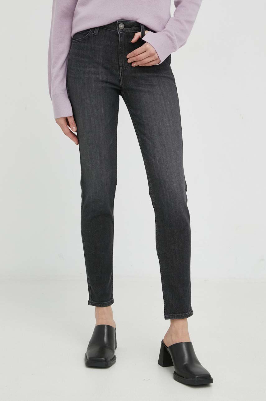 Дънки Lee Scarlett High Middle Of The Night Jeans Черно | L626GSB42, 0