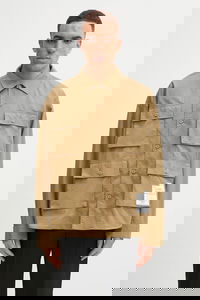 NEIGHBORHOOD Utility Long Sleeve Shirt with Classic Collar, Regular Fit, Cotton