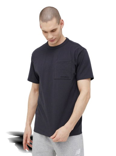 Тениска New Balance T-shirt Черно | MT23567PHM