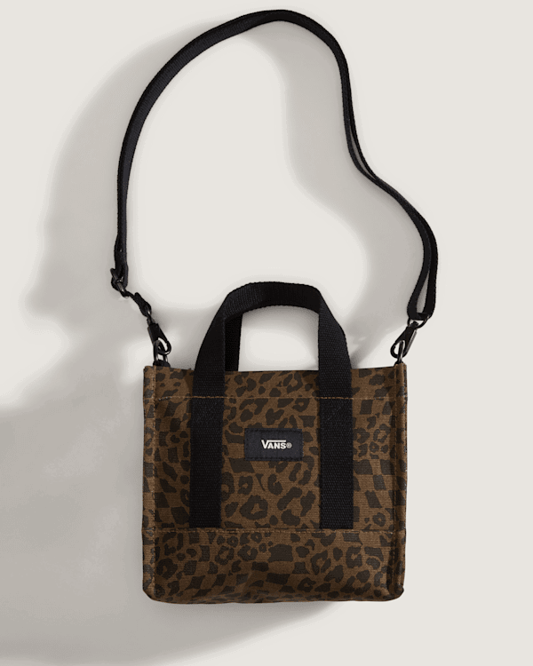 Голяма пазарска чанта Vans Lil Pergs Tote Bag Кафяво | VN000HRW7UG, 0