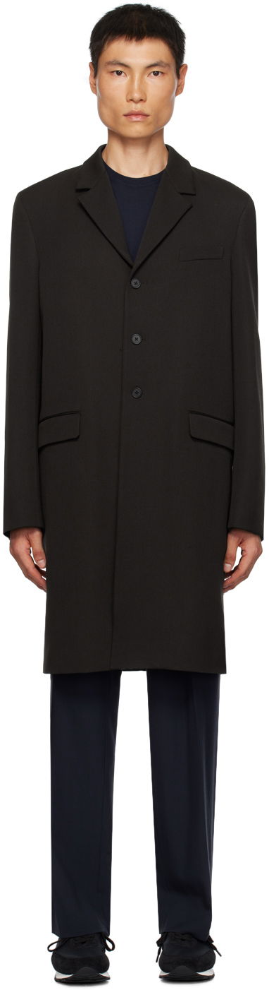 Палта The Row Brown Bernie Coat Черно | 510-W2586, 0