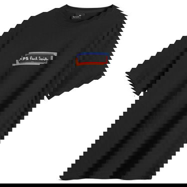 Тениска Paul Smith PS Logo T-Shirt, Size M Черно | M2R-011R-NP4808-79, 1