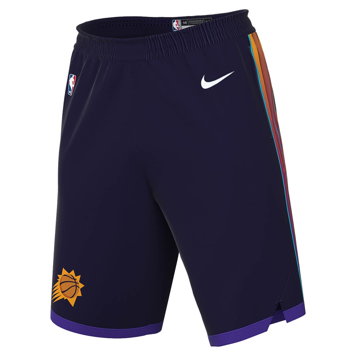Къси панталони Nike NBA PHOENIX SUNS DRI-FIT CITY EDITION SWINGMAN SHORTS Тъмно синьо | DX8716-535, 1