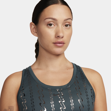Потник Nike Dri-FIT One Cropped Printed Tank Top Зелено | FB5591-328, 4