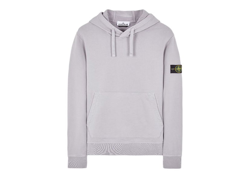 Суитчър Stone Island Hooded Sweatshirt Dust Сиво | 801564151 - V0064