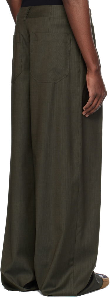 Панталони Serapis Serapis Jewel Rudder Wide-Leg Trousers Зелено | SS25_RP_1, 2