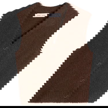 Жилетка Samsoe Samsoe Sajeanne Hairy Knit Vest Top Кафяво | F25400034-191111TCX, 1