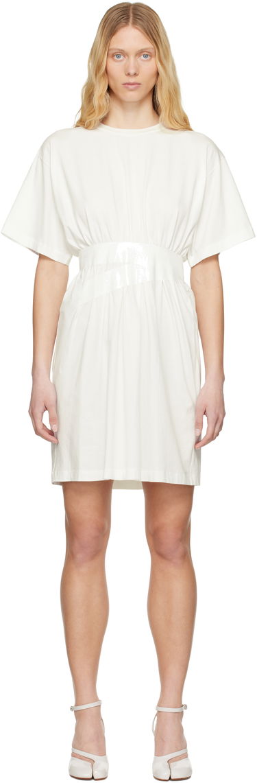 Pокля Maison Margiela MM6 Maison Margiela Taped Jersey Dress Бяло | S52DA0063 M20048, 0