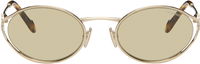 'Miu Miu' Round-Frame Sunglasses
