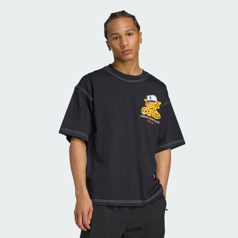 Тениска adidas Performance Oversized T-Shirt Черно | JW0159