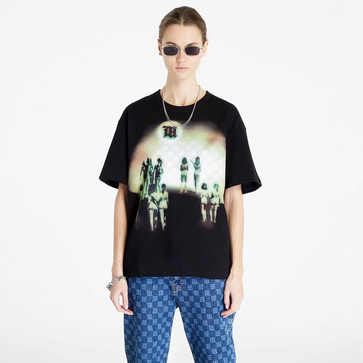 Тениска MISBHV Sunrise T-Shirt Vintage Черно | 240M111, 0