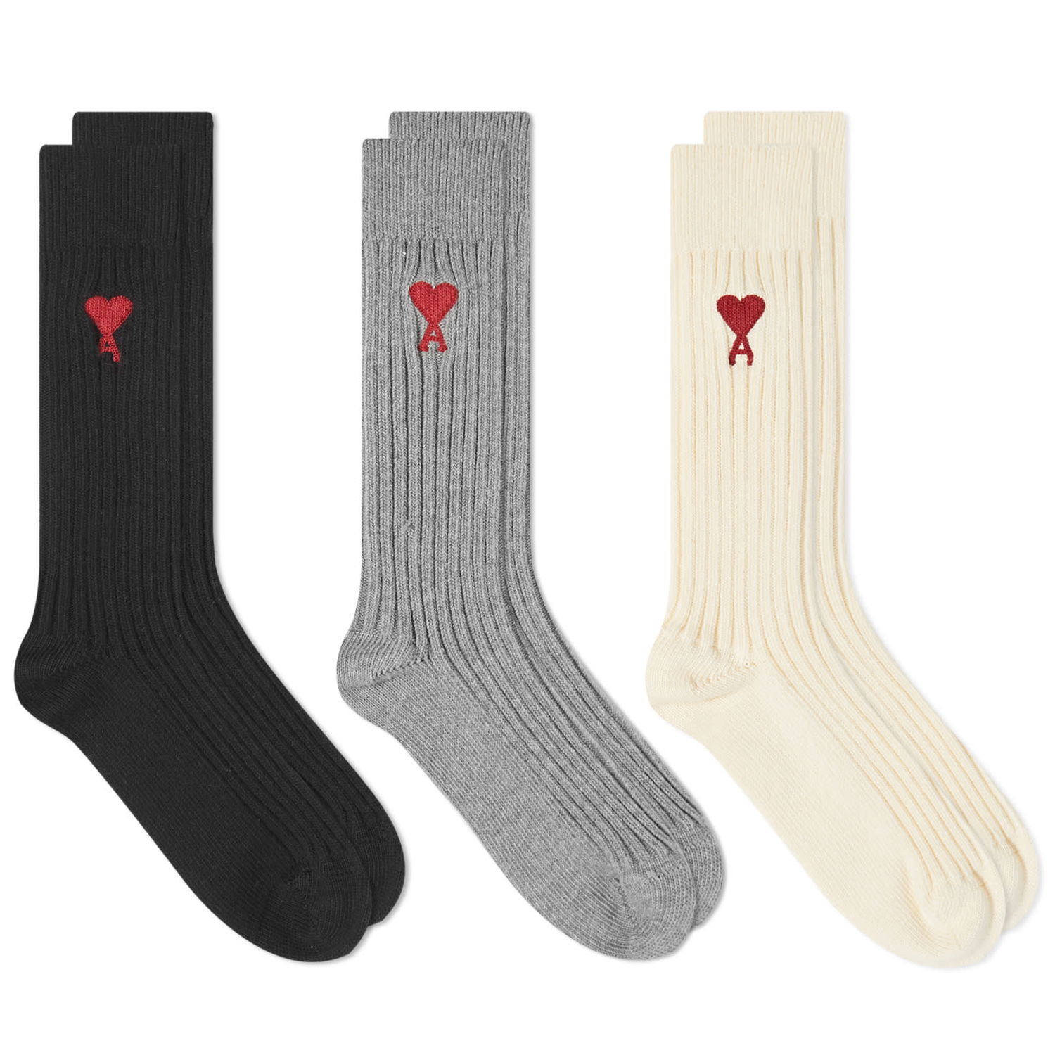 Чорапи AMI A Heart Socks - 3 Pack Многоцветен | BFUSC003-379-971, 0