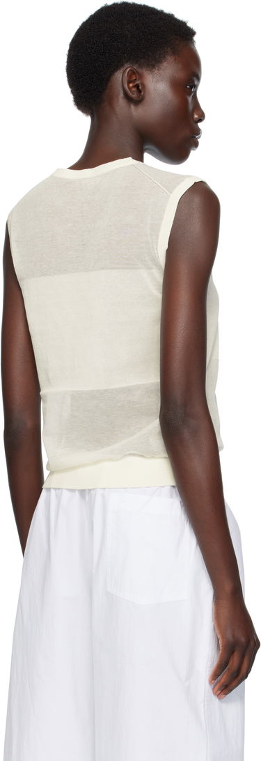 Потник Loulou de Saison Loulou de Saison Anita Sleeveless Striped Top Бяло | ANITA, 2