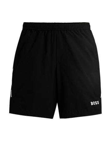 Къси панталони BOSS Four-Way Stretch Active Shorts Черно | 50540307, 0