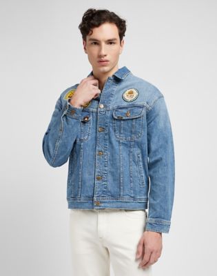 Яке Lee Relaxed Fit Denim Jacket With Patches Синьо | 112350102, 0