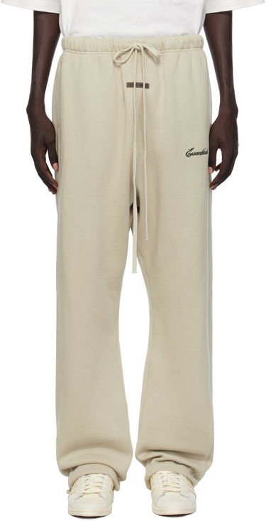 Спортни панталони Fear of God Fear of God ESSENTIALS Relaxed Fleece Piping Sweatpants Бежово | 130SP258066F, 0