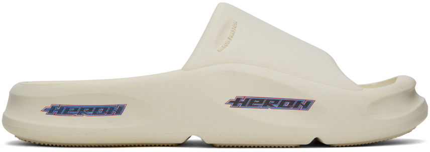 Кецове и обувки HERON PRESTON Eco Moulded Slides "White" Бяло | HMIC006F23MAT0010100, 0