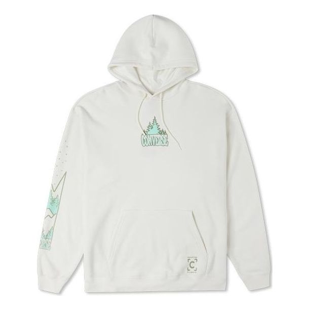 Суитчър Converse Counter Climate Graphic Print Hoodie Бяло | 10025031-A01, 0