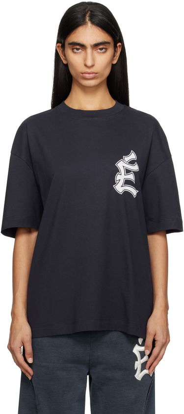 Тениска Études The City Relax T-Shirt Тъмно синьо | H24MMTSH130-44, 0