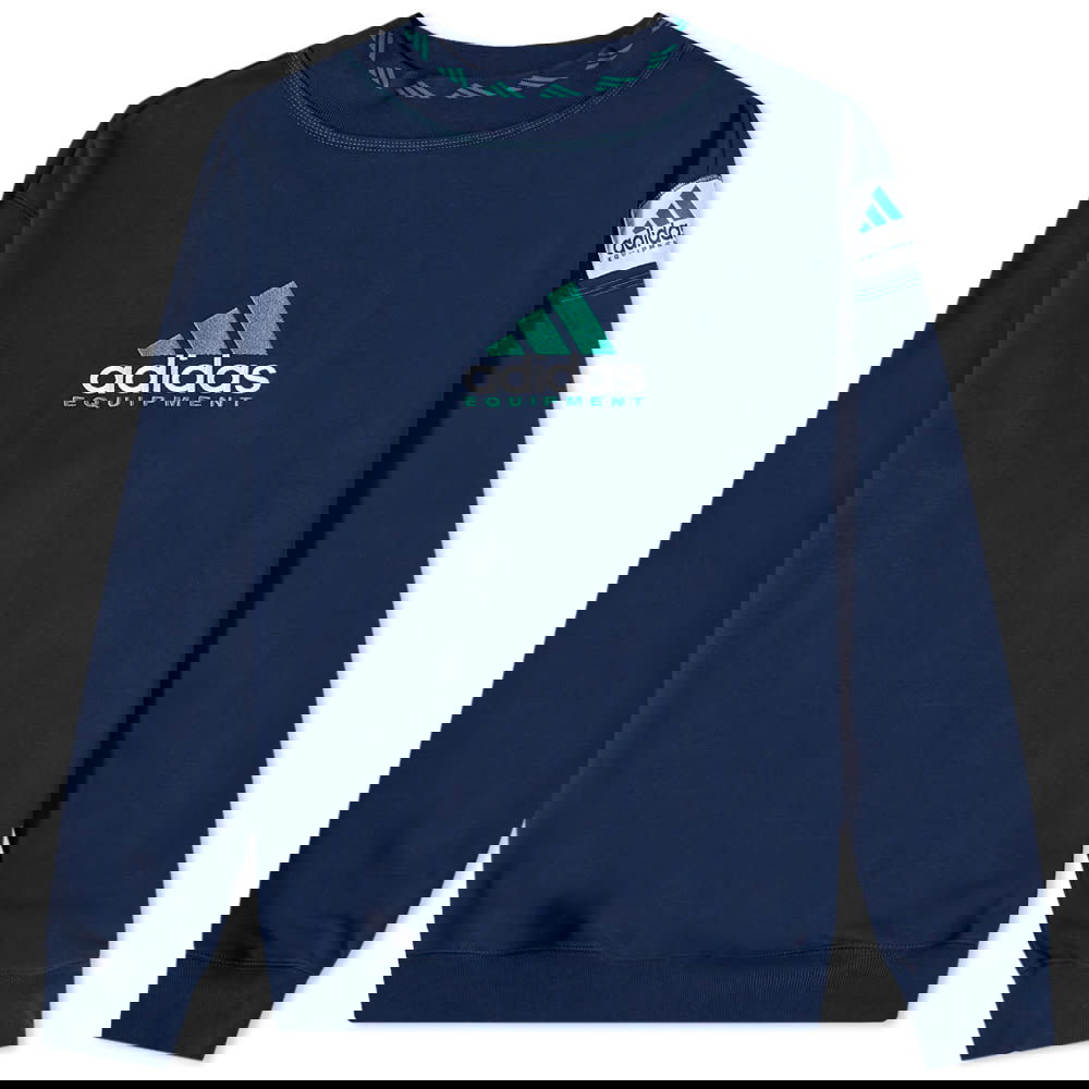 Суитчър adidas Originals EQT Crew Sweat Тъмно синьо | HG8095, 0
