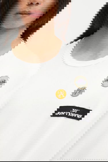 Тениска UNDERCOVER Undercover T-Shirt with Patches Бяло | UP2E4812, 3
