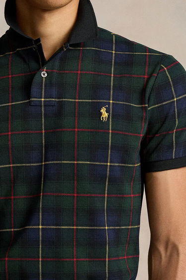 Риза Polo by Ralph Lauren Gold PP Tartan Polo Тъмно синьо | 710880182001, 4