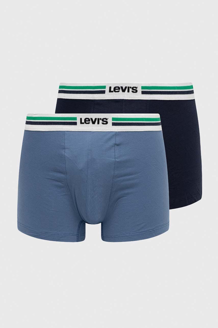 Боксерки Levi's Boxers 2-pack Синьо | 37149.0825, 0